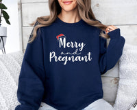 Thumbnail for Christmas Pregnancy Sweatshirt - Lismore Boutique - Sweatshirt - Announcement_jumper