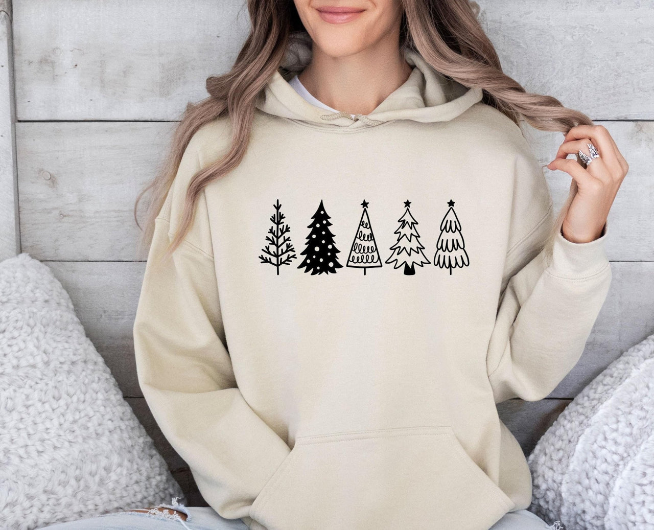 Christmas Tree Hoodie - lismoreboutique - Hoodie - christmas_eve_gift