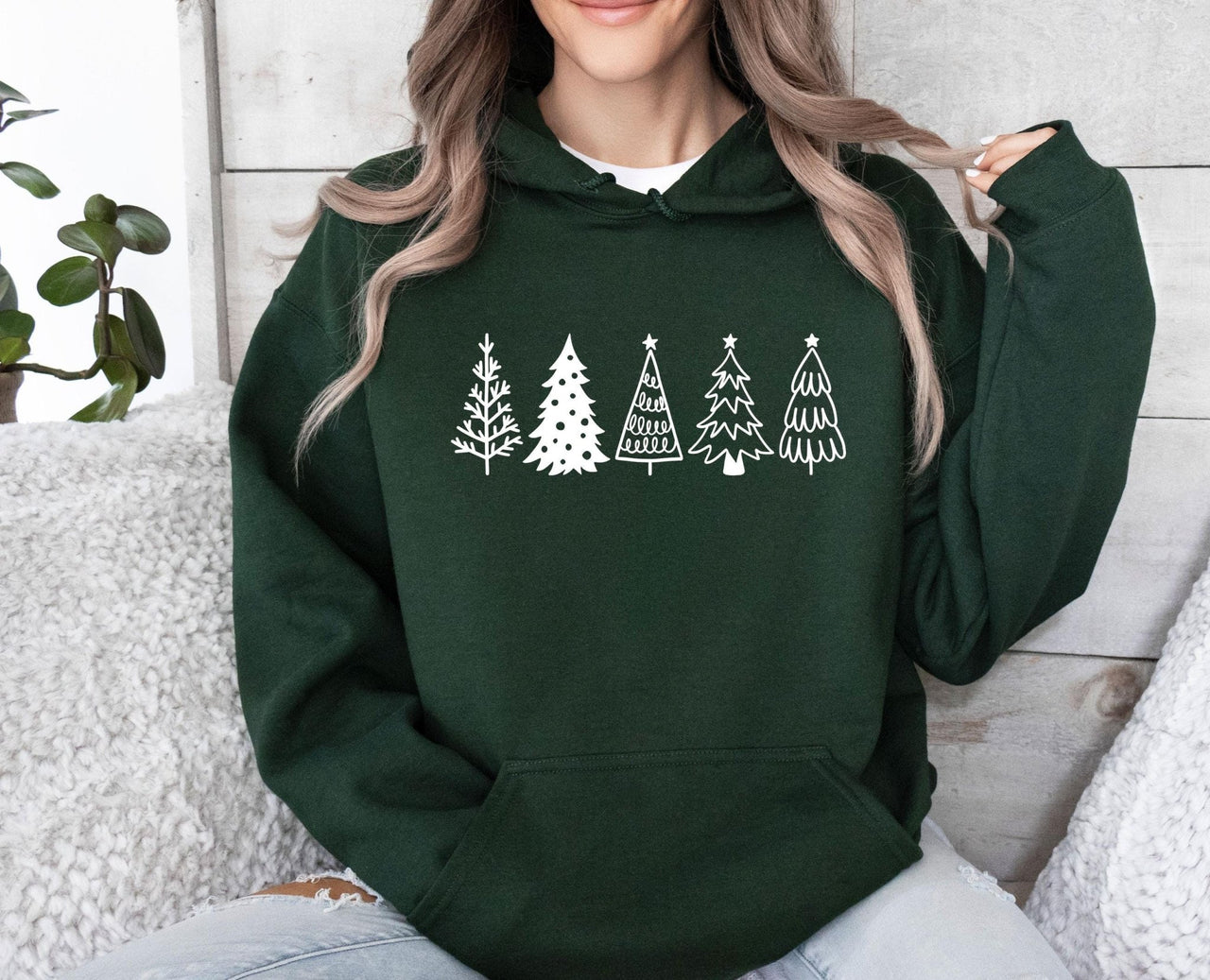 Christmas Tree Hoodie - lismoreboutique - Hoodie - christmas_eve_gift