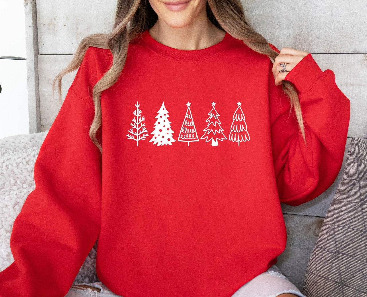 Christmas Tree SWeatshirt - Lismore Boutique - Sweatshirt - Christmas_Gifts