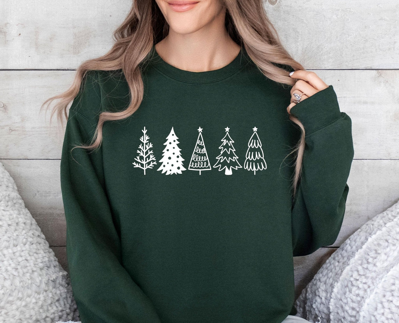 Christmas Tree SWeatshirt - Lismore Boutique - Sweatshirt - Christmas_Gifts