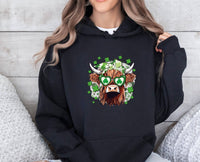 Thumbnail for Clover Cow Hoodie - lismoreboutique - Hoodie - Clover_Cow_Hoodie