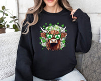 Thumbnail for Clover Cow Sweatshirt - lismoreboutique - Sweatshirt - Clover_Cow_Sweater