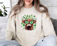 Thumbnail for Clover Cow Sweatshirt - lismoreboutique - Sweatshirt - Clover_Cow_Sweater