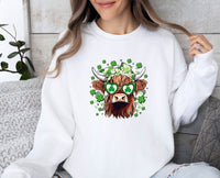 Thumbnail for Clover Cow Sweatshirt - lismoreboutique - Sweatshirt - Clover_Cow_Sweater