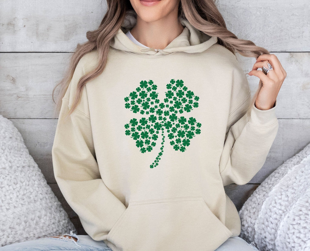 Clover Hoodie - lismoreboutique - Hoodie - Clover_hoodie