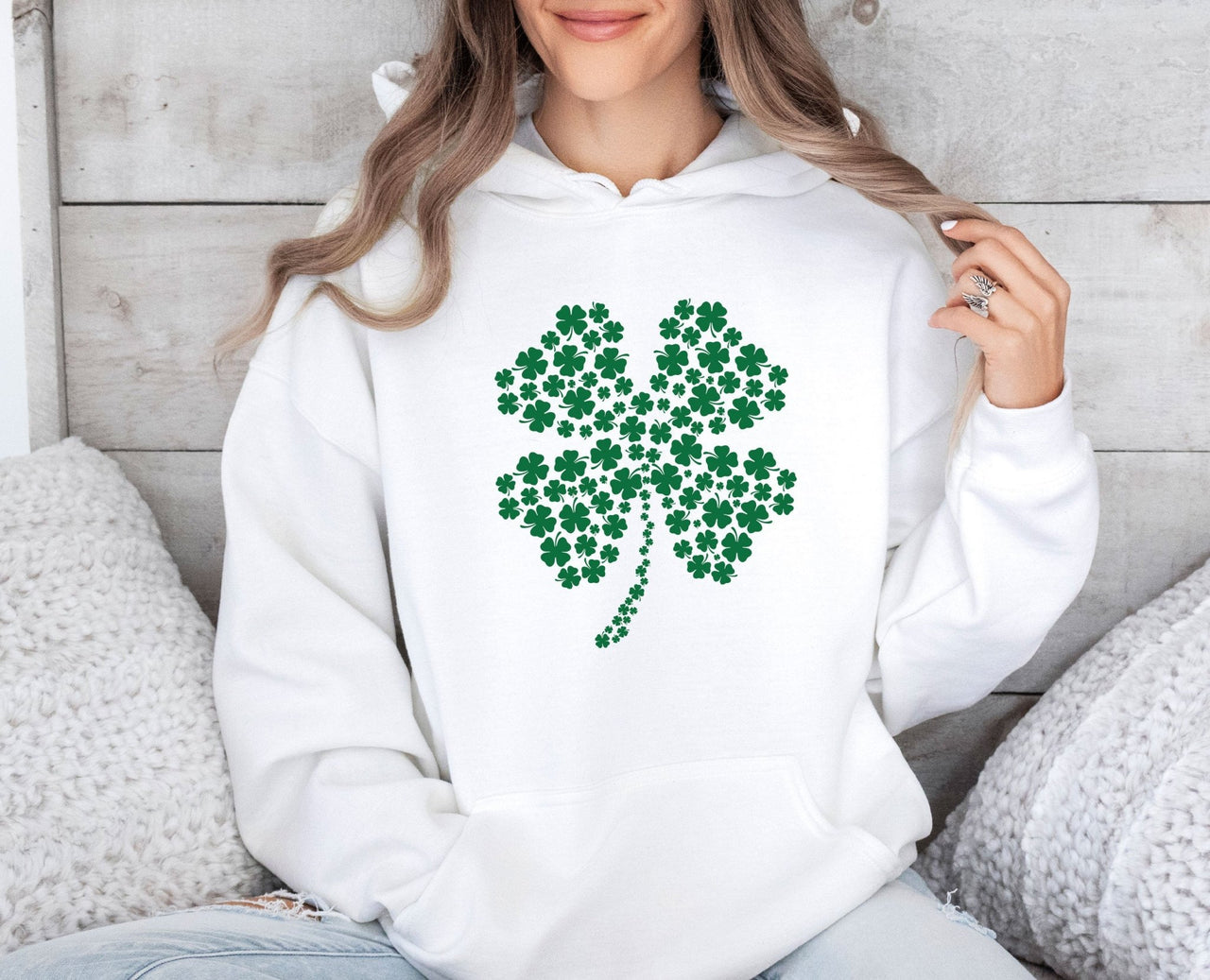 Clover Hoodie - lismoreboutique - Hoodie - Clover_hoodie