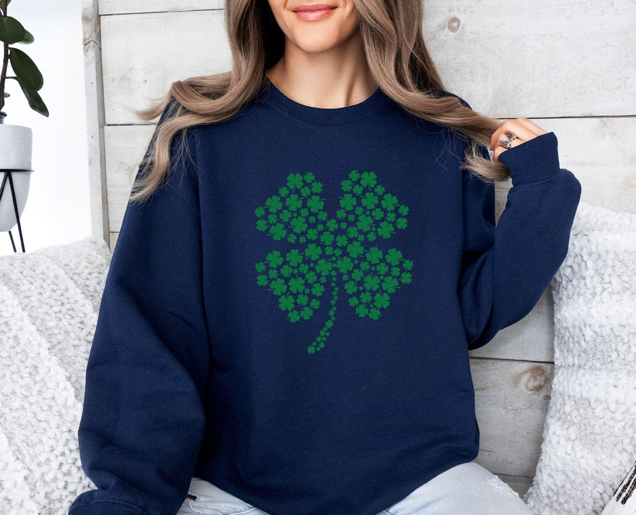 Clover Sweatshirt - lismoreboutique - Sweatshirt - clover_sweatshirt