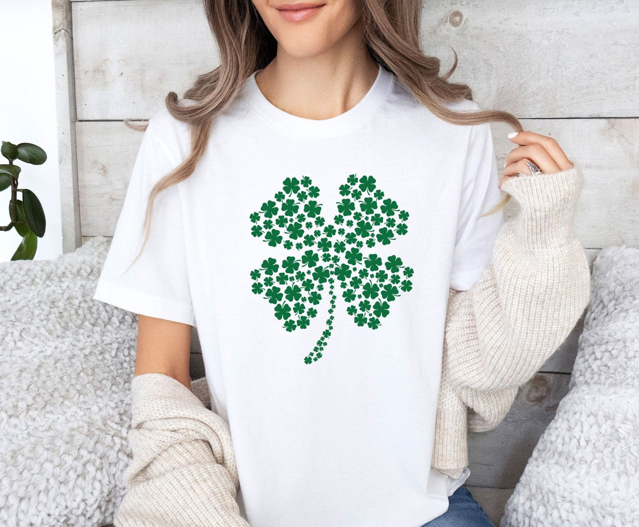 Clover Tshirt - lismoreboutique - Unisex T-Shirt - clover_t_shirt