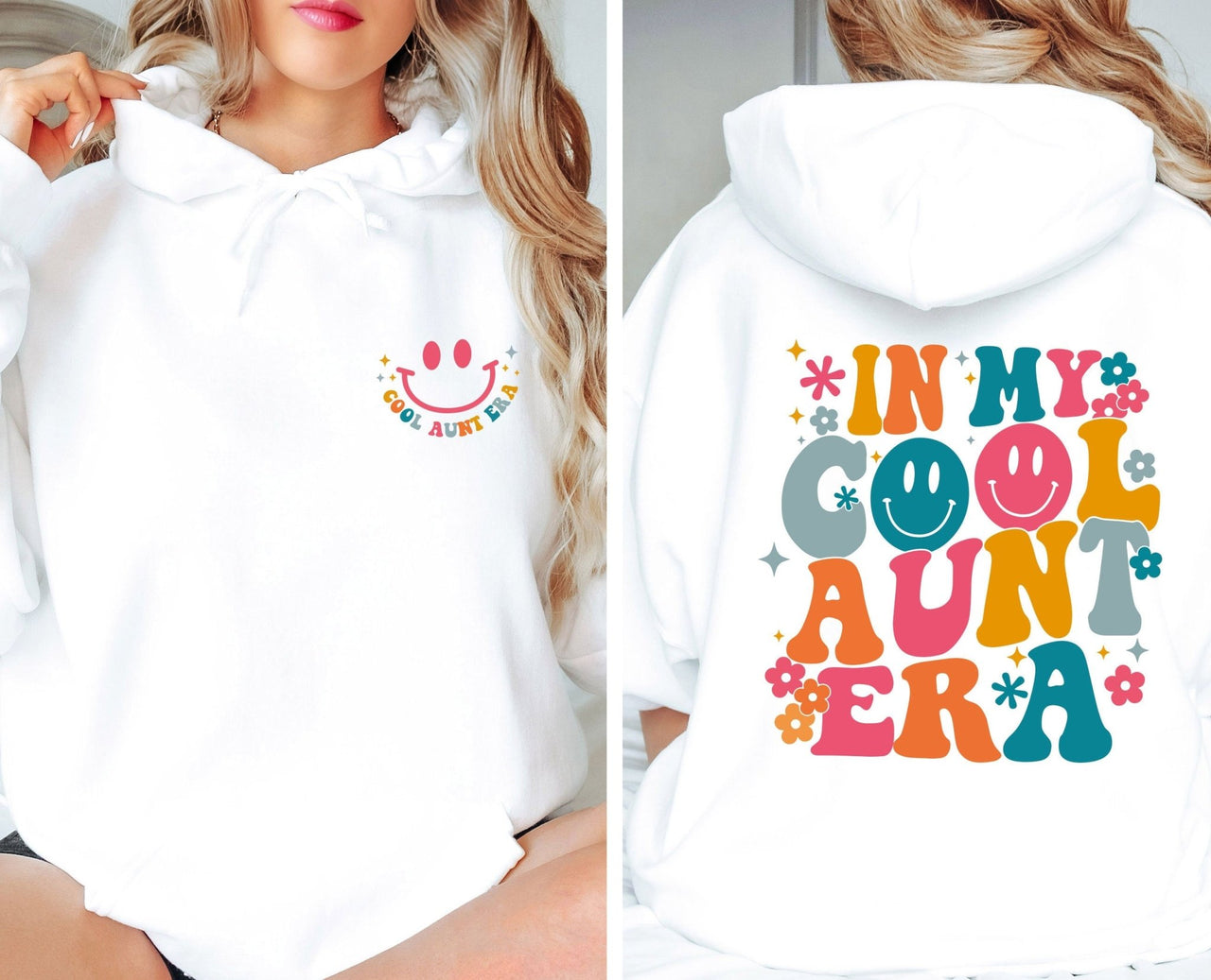 Cool Aunt Hoodie - lismoreboutique - Hoodie - Aunt_Announcement