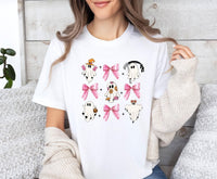 Thumbnail for Coquette Halloween Tee - lismoreboutique - Unisex T-Shirt - bow_ghost_t-shirt