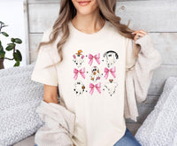 Thumbnail for Coquette Halloween Tee - lismoreboutique - Unisex T-Shirt - bow_ghost_t-shirt