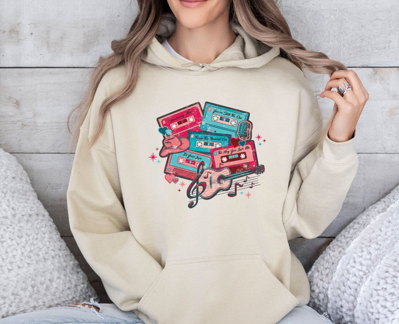 Country Music Hoodie - lismoreboutique - Hoodie - 90s_Girl_Hoodie