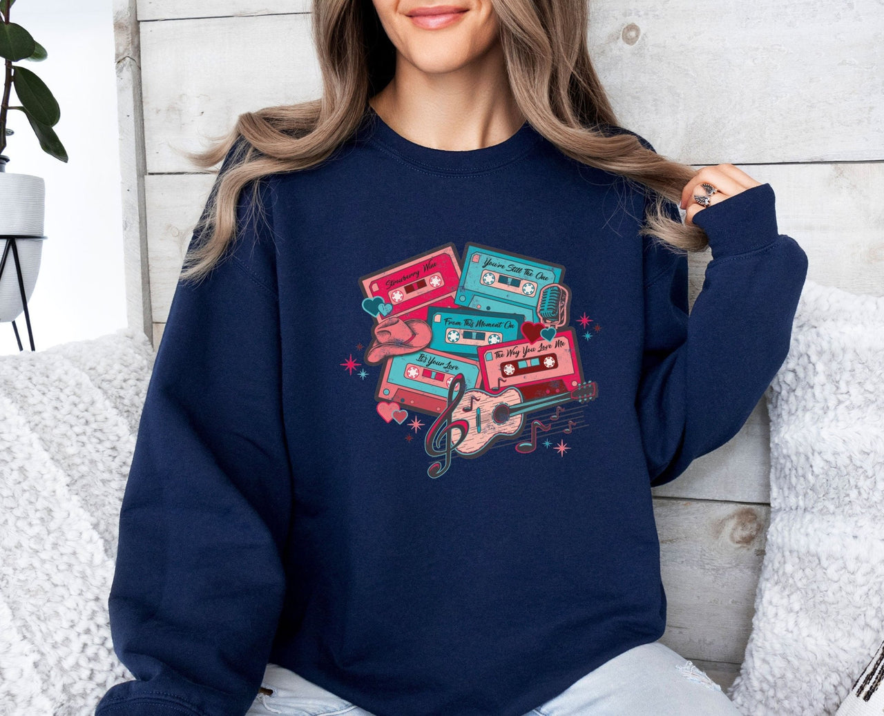 Country Music Sweatshirt - lismoreboutique - Sweatshirt - 90s_Girl_Crewneck