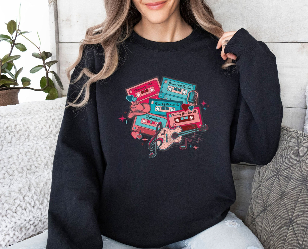 Country Music Sweatshirt - lismoreboutique - Sweatshirt - 90s_Girl_Crewneck