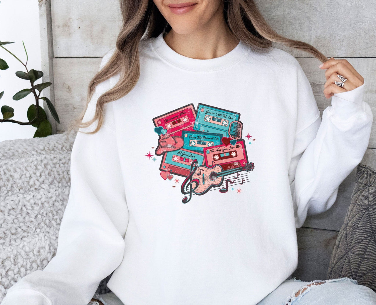 Country Music Sweatshirt - lismoreboutique - Sweatshirt - 90s_Girl_Crewneck