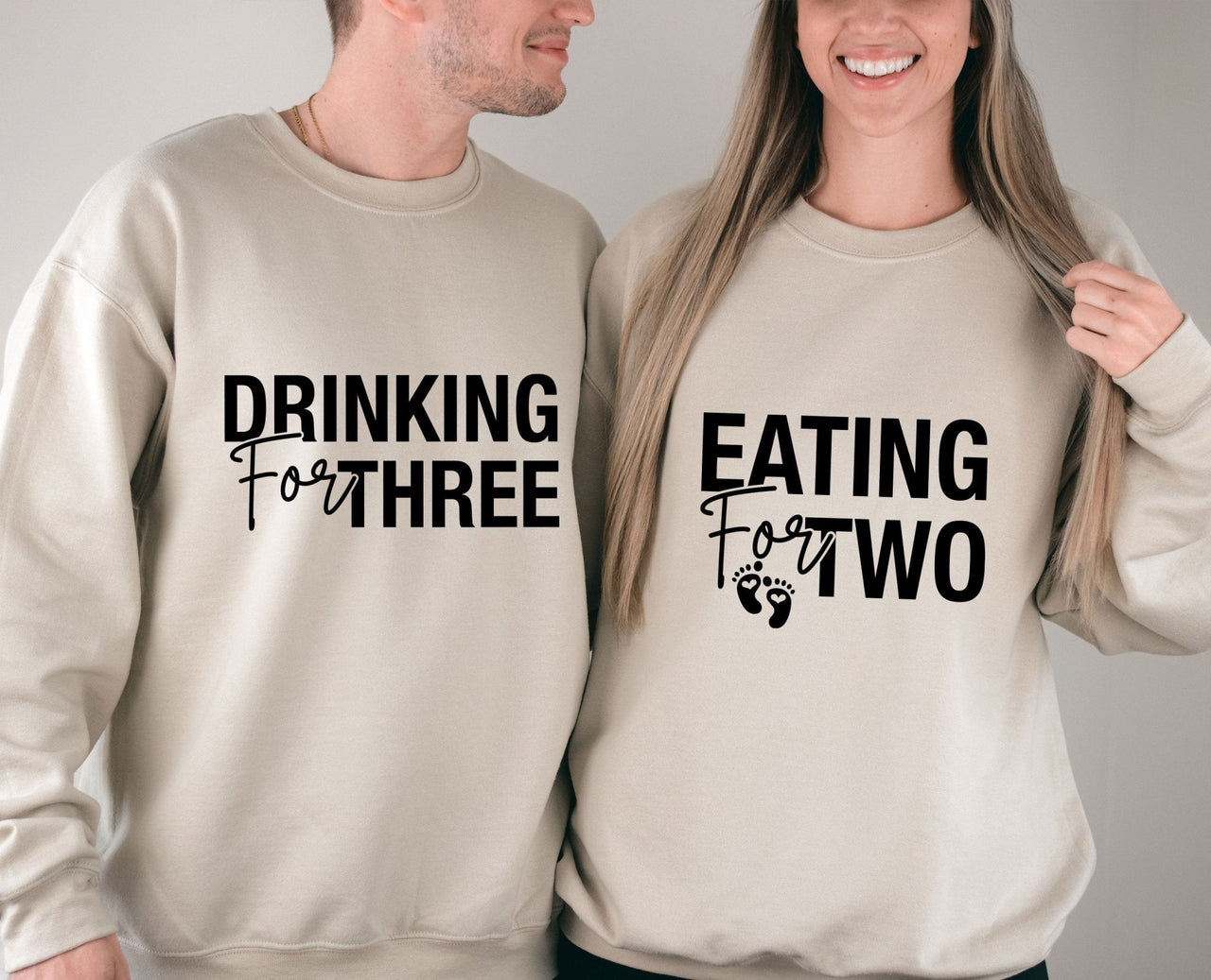 Couple Pregnancy - lismoreboutique - Sweatshirt - baby_announcement