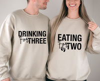 Thumbnail for Couple Pregnancy - lismoreboutique - Sweatshirt - baby_announcement