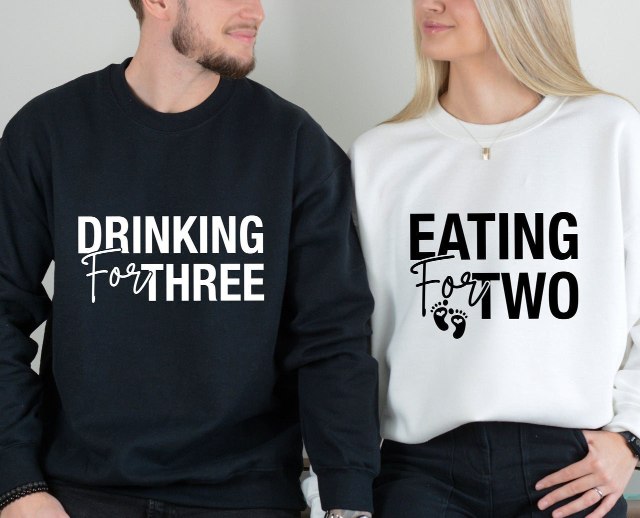 Couple Pregnancy - lismoreboutique - Sweatshirt - baby_announcement