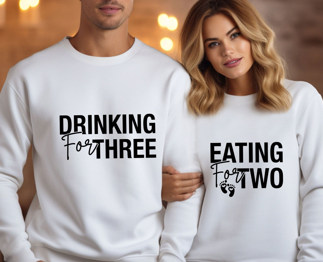 Couple Pregnancy - lismoreboutique - Sweatshirt - baby_announcement