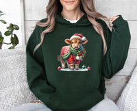 Thumbnail for Cow Christmas Hoodie - lismoreboutique - Hoodie - christmas_party_gift