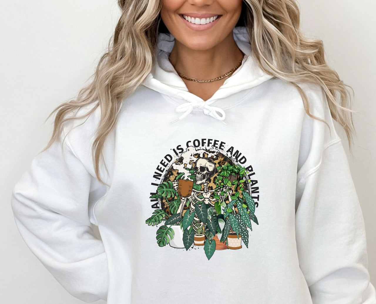 Crazy Plant Lady - lismoreboutique - Hoodie - Botanical_Jumper