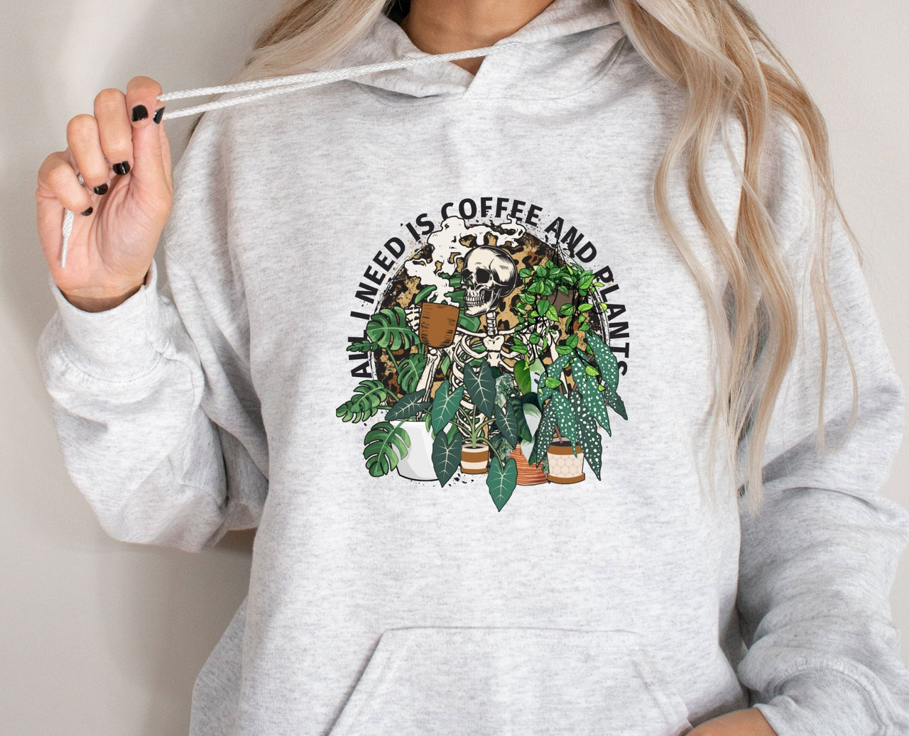 Crazy Plant Lady - lismoreboutique - Hoodie - Botanical_Jumper