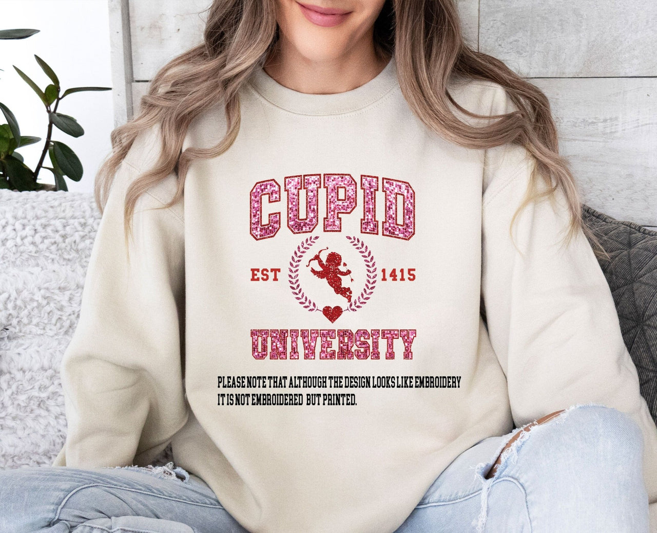 Cupid Sweatshirt - lismoreboutique - Sweatshirt - couples_valentines