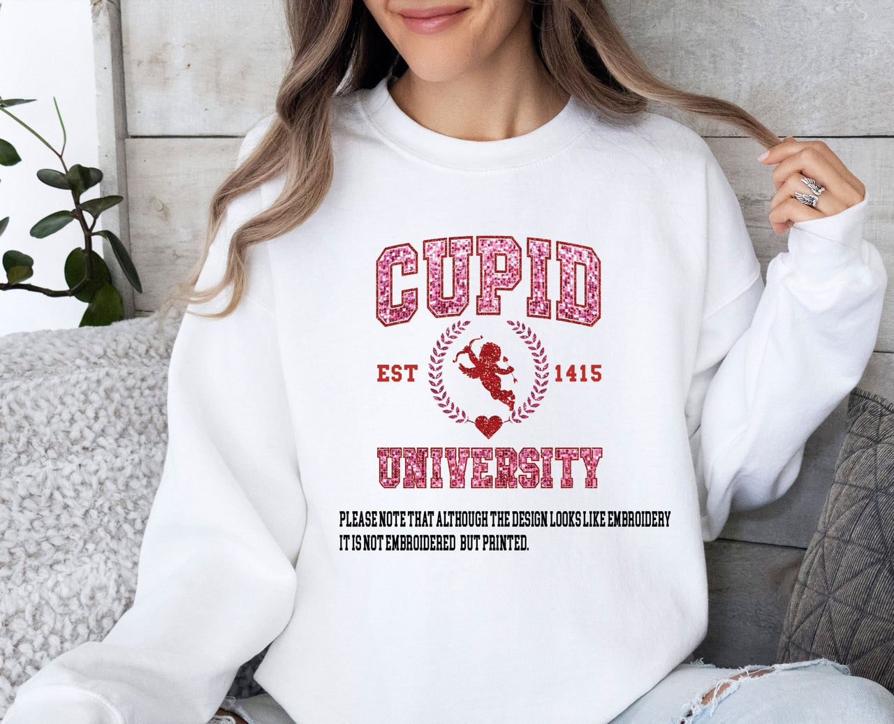 Cupid Sweatshirt - lismoreboutique - Sweatshirt - couples_valentines