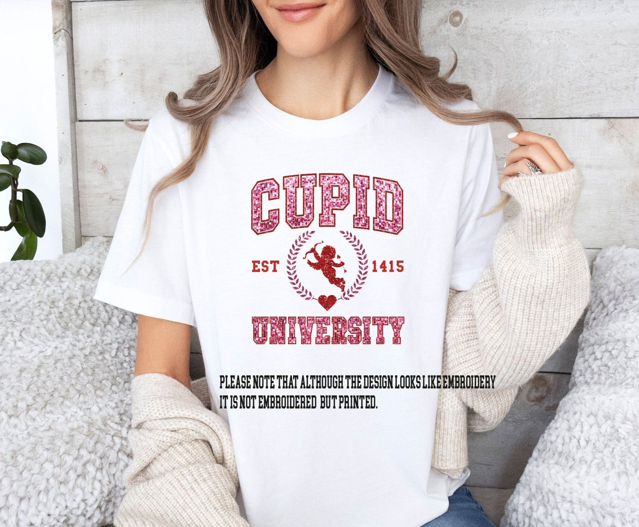 Cupid University Shirt - lismoreboutique - Unisex T-Shirt - cupid_t_shirt