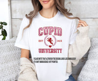 Thumbnail for Cupid University Shirt - lismoreboutique - Unisex T-Shirt - cupid_t_shirt