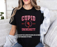 Thumbnail for Cupid University Shirt - lismoreboutique - Unisex T-Shirt - cupid_t_shirt