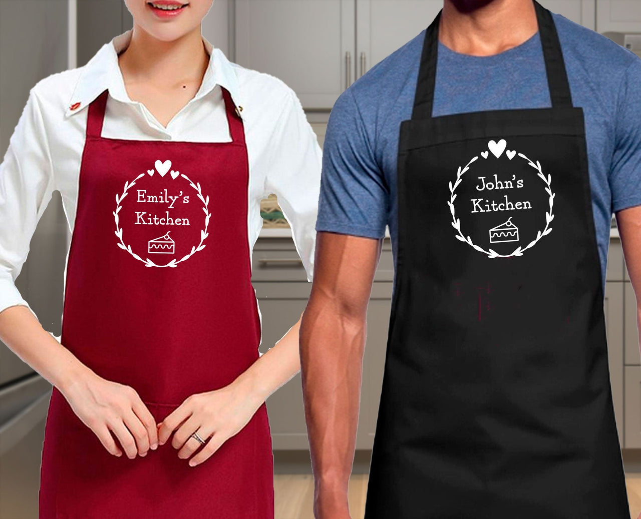 Custom Kitchen Apron - lismoreboutique - Cotton Apron - bakers_apron