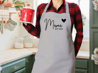 Thumbnail for Custom Mama Apron - lismoreboutique - Cotton Apron - Baking_Apron