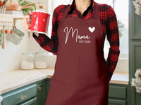 Thumbnail for Custom Mama Apron - lismoreboutique - Cotton Apron - Baking_Apron