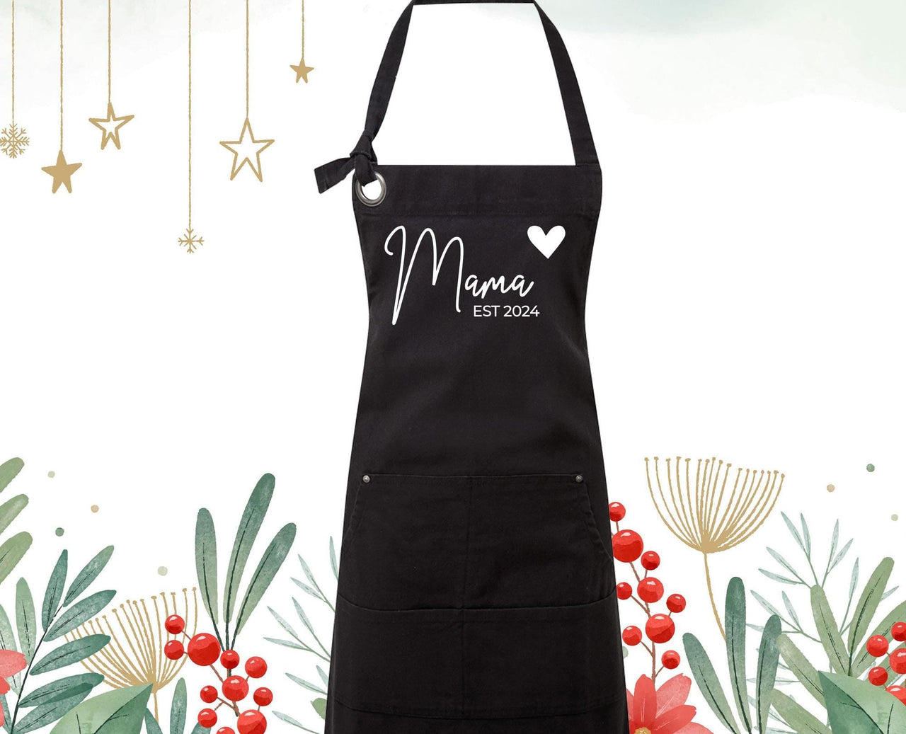 Custom Mama Apron - lismoreboutique - Apron_With_Pocket