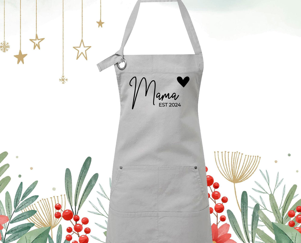 Custom Mama Apron - lismoreboutique - Apron_With_Pocket