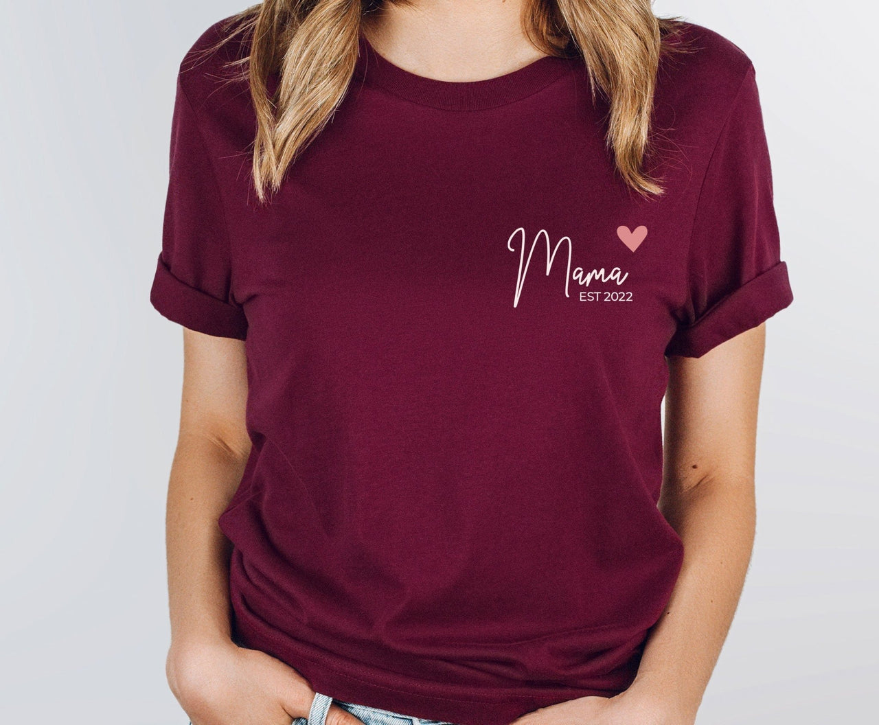 Custom Mama Shirt - lismoreboutique - Unisex T-Shirt - Custom_Mama_Tshirt