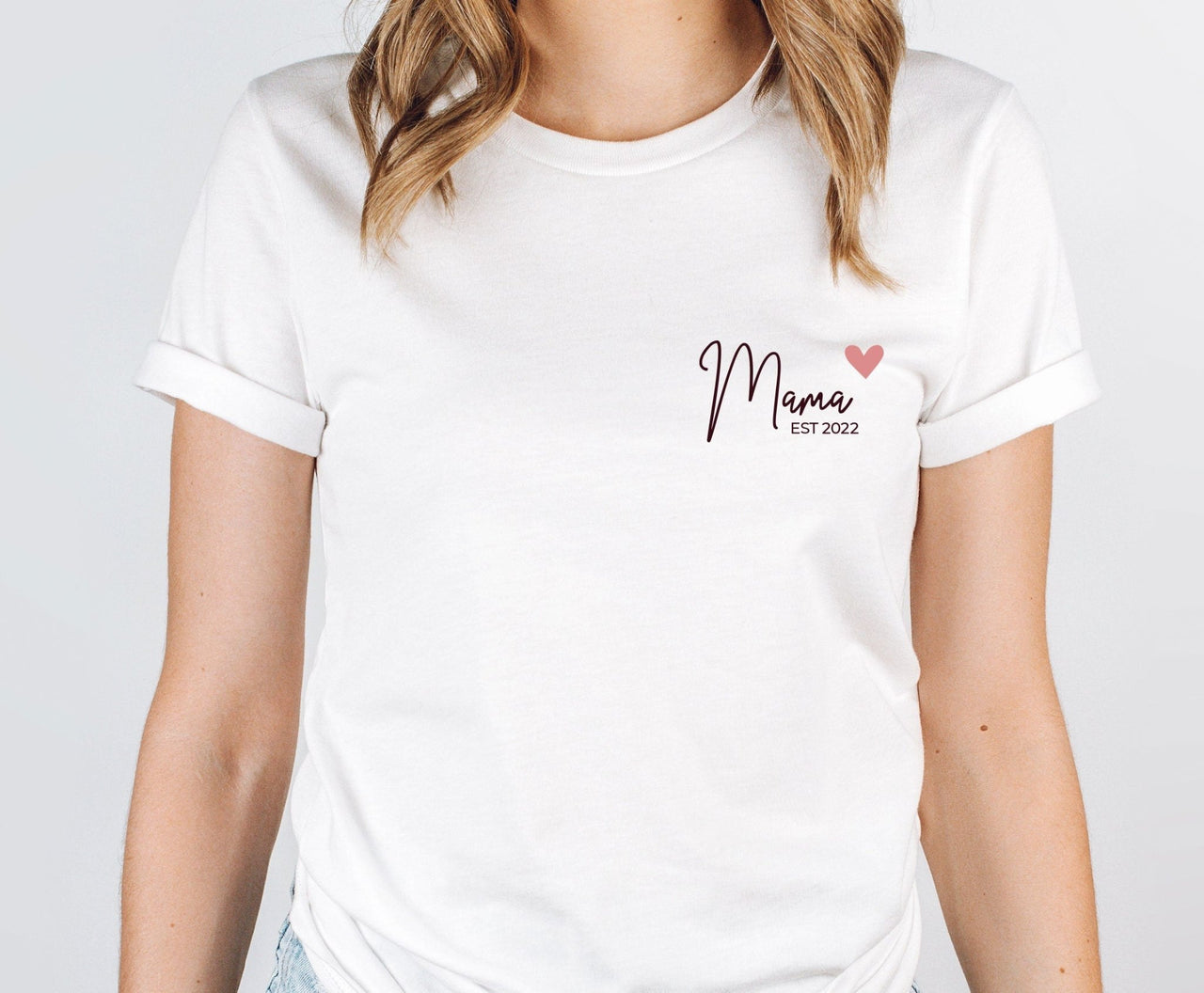 Custom Mama Shirt - lismoreboutique - Unisex T-Shirt - Custom_Mama_Tshirt