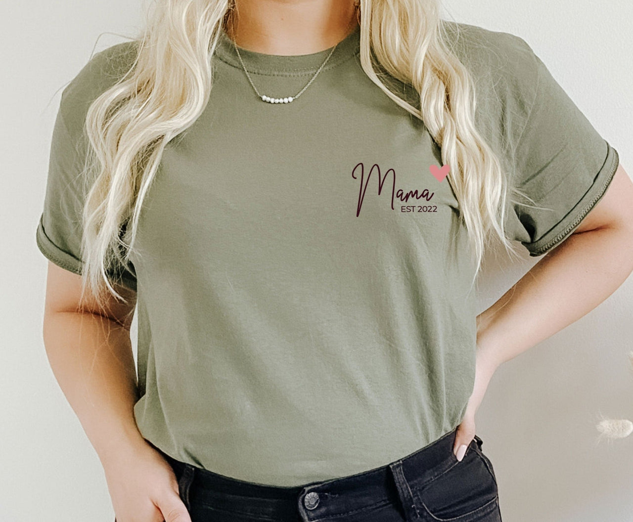 Custom Mama Shirt - lismoreboutique - Unisex T-Shirt - Custom_Mama_Tshirt