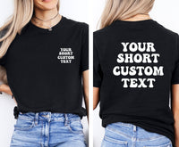 Thumbnail for Custom Shirt - lismoreboutique - Unisex T-Shirt - back_side_text