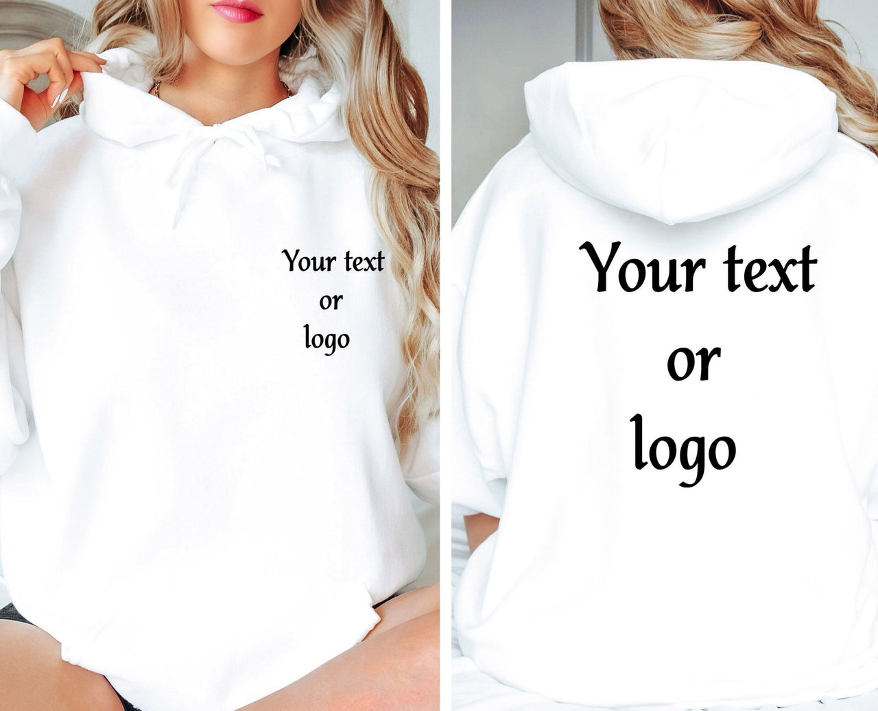 Custom Text Hoodie - lismoreboutique - Hoodie - Custom_Hoodie