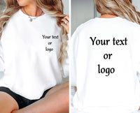 Thumbnail for Custom Text Sweatshirt - lismoreboutique - Sweatshirt - Custom_Crewneck