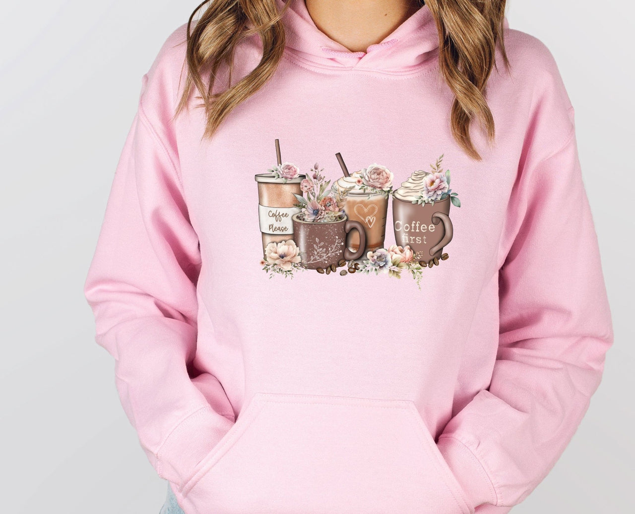 Cute Coffee Hoodie - lismoreboutique - Hoodie - Coffee_Addict_Hoodie