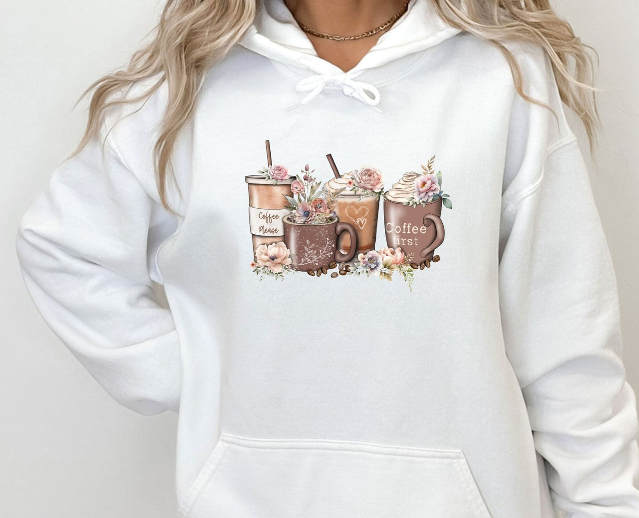 Cute Coffee Hoodie - lismoreboutique - Hoodie - Coffee_Addict_Hoodie