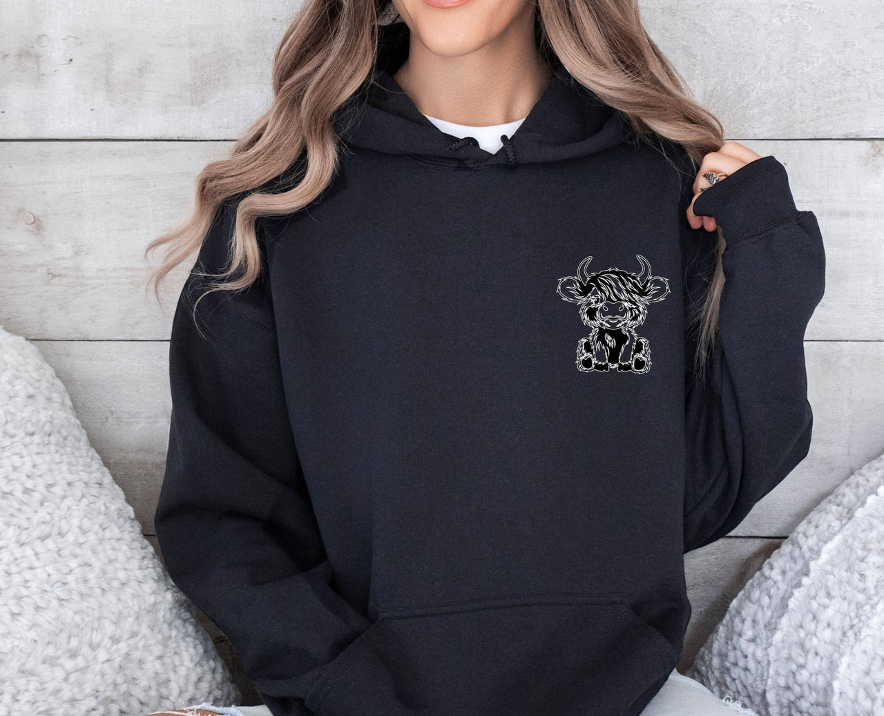 Cute Cow Hoodie - lismoreboutique - Hoodie - cow_hoodies