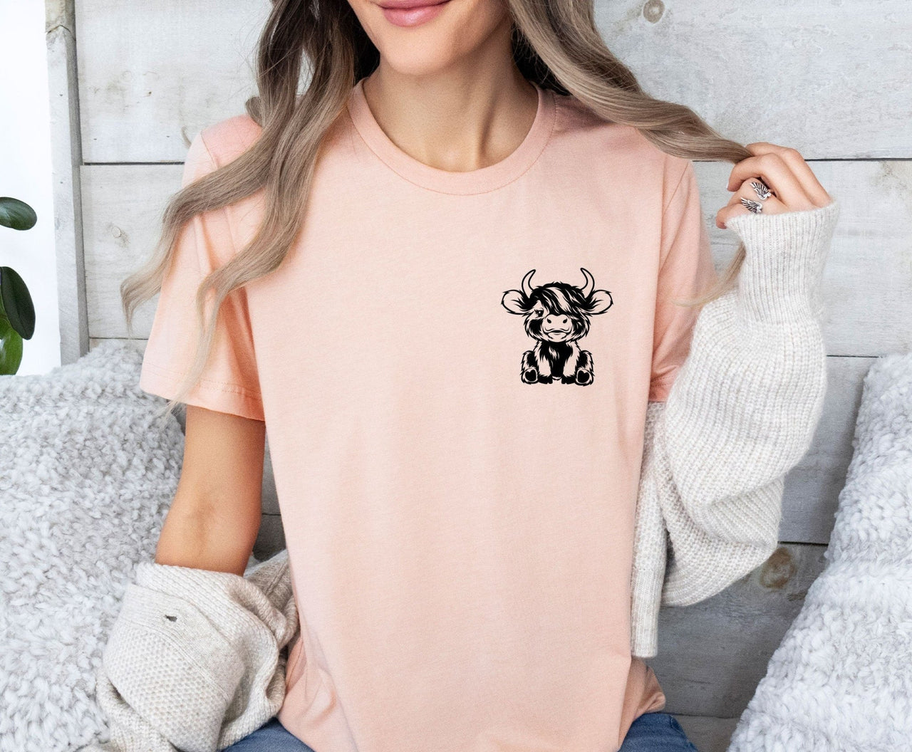 Cute Cow Shirt - lismoreboutique - Unisex T-Shirt - Cow_Lovers_Gift