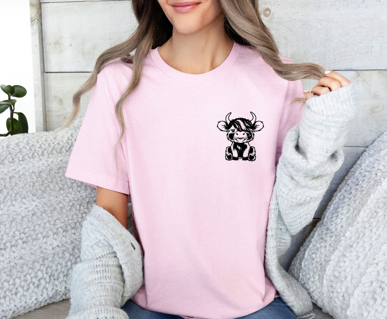 Cute Cow Shirt - lismoreboutique - Unisex T-Shirt - Cow_Lovers_Gift