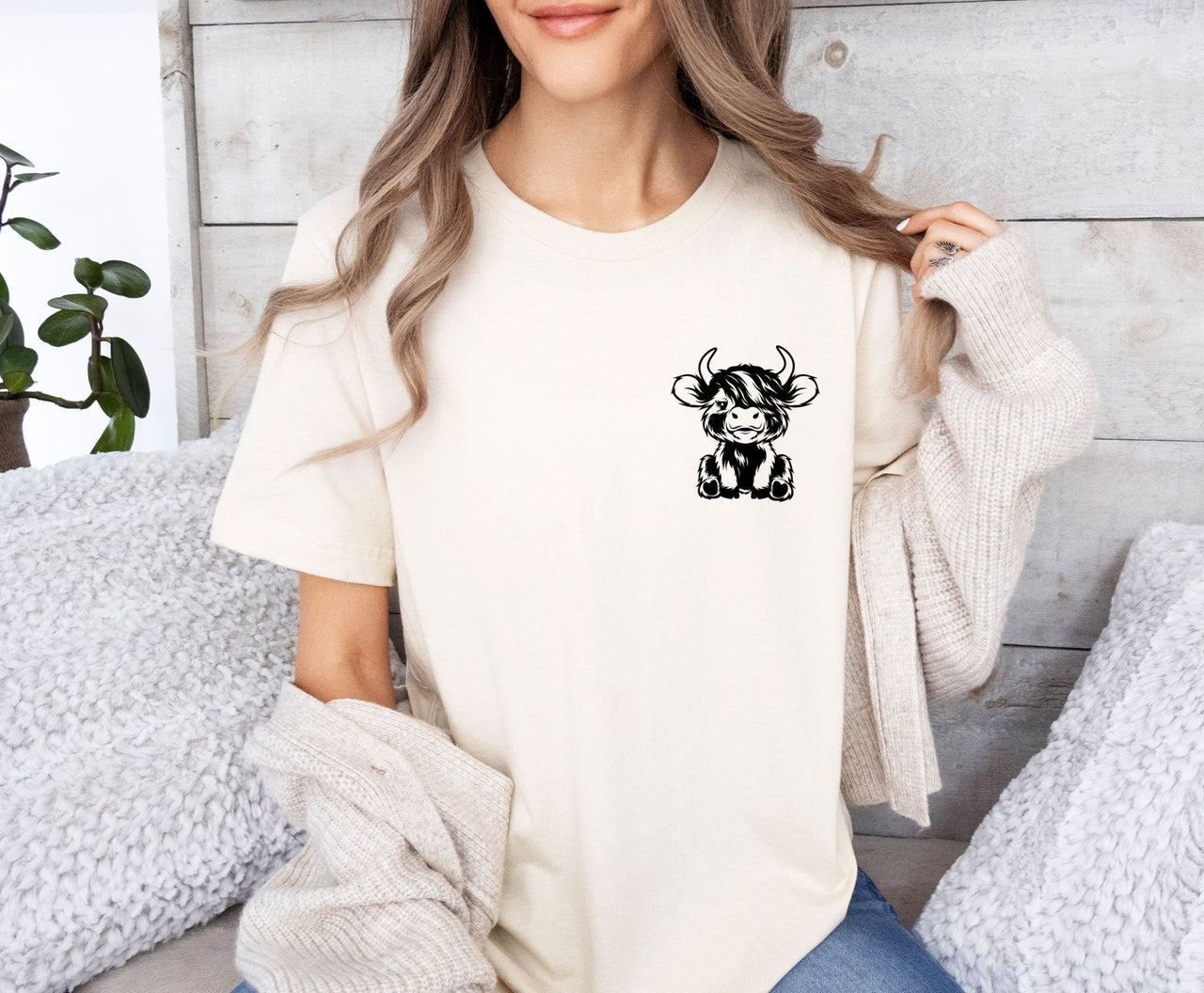 Cute Cow Shirt - lismoreboutique - Unisex T-Shirt - Cow_Lovers_Gift