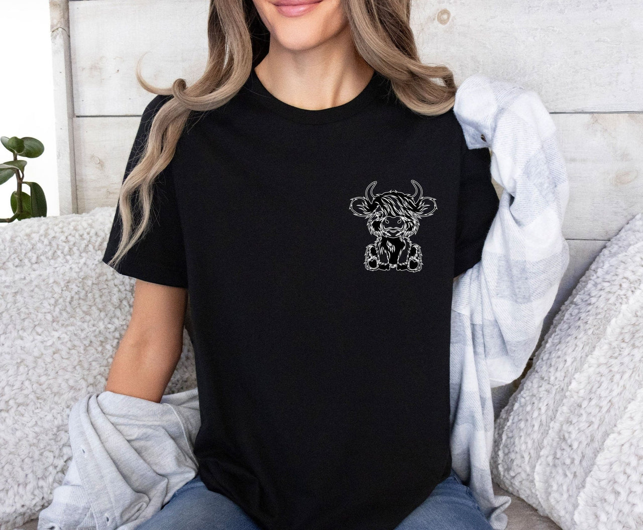 Cute Cow Shirt - lismoreboutique - Unisex T-Shirt - Cow_Lovers_Gift